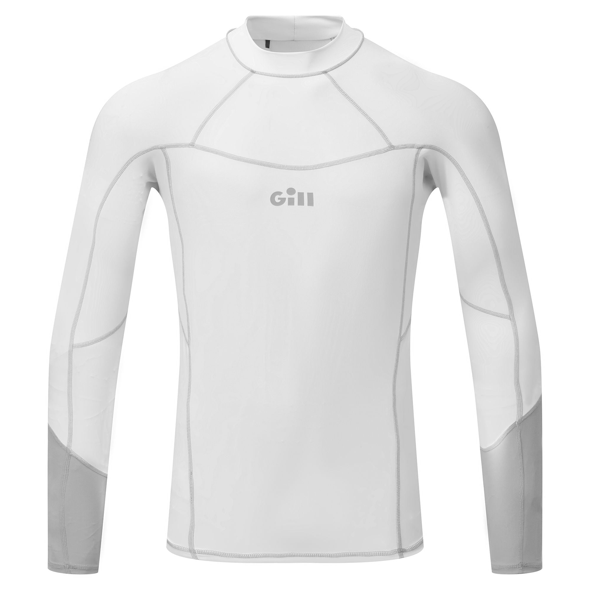 Gill・ギル Men’s Pro Rash Vest-Long Sleeve howaito　ホワイト/オーシャン