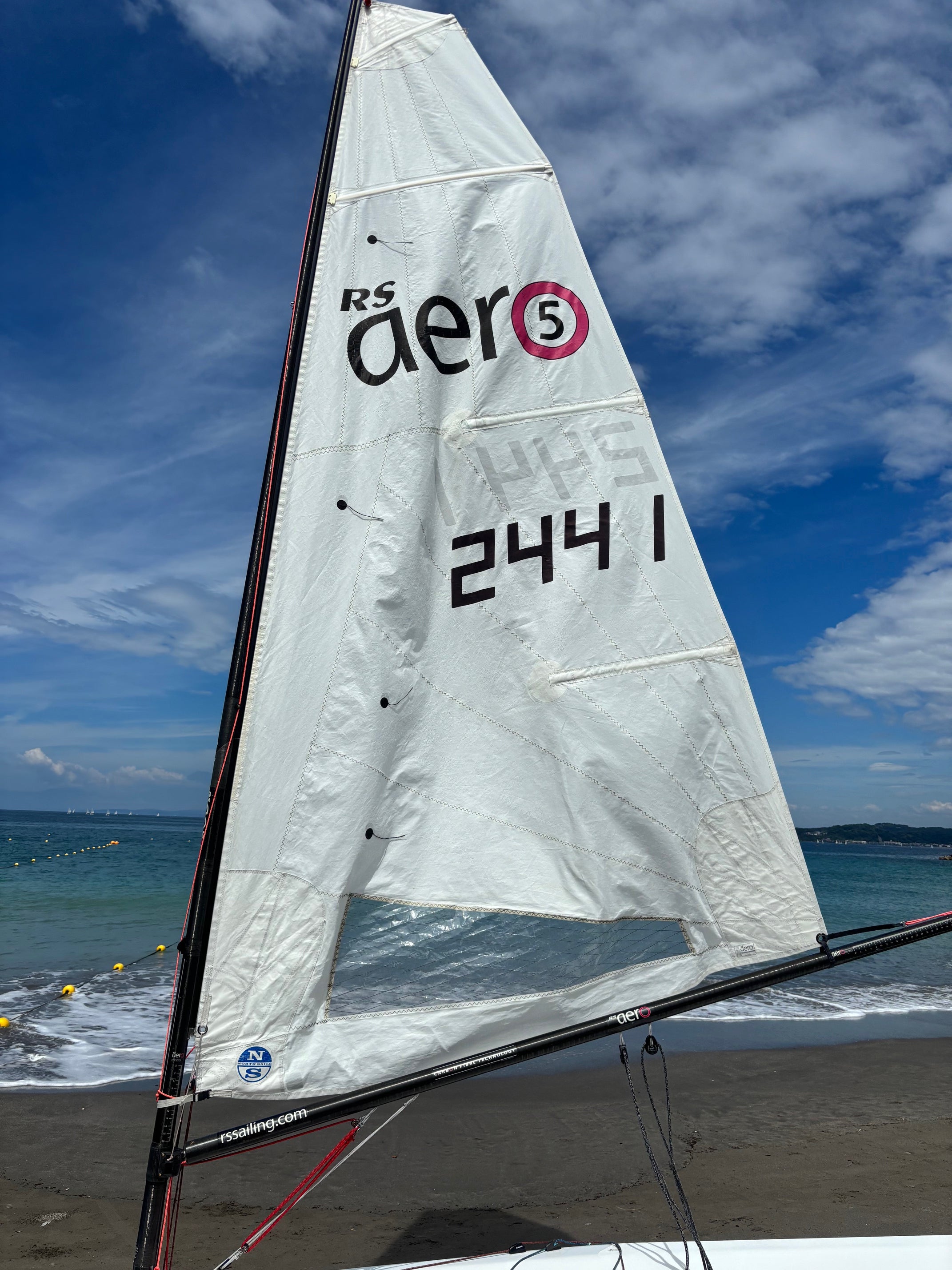 中古艇　RS Aero5　艇番1221（セールは2441も貼替必要）2016年進水